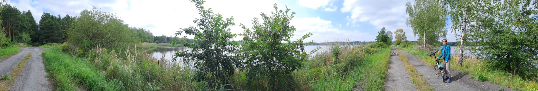 Rybníky nad Wegliniecem. Foto: Olga Zrcková